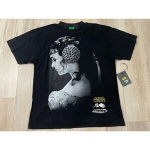 Civil Regime Star Wars Padme Oversized Tee Vintage Black L